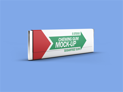口香糖包装样机