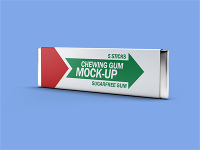 口香糖包装样机