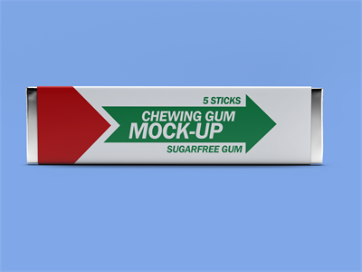 口香糖包装样机
