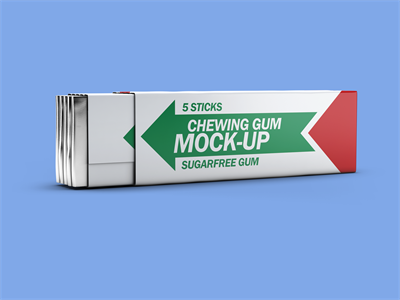 口香糖包装样机