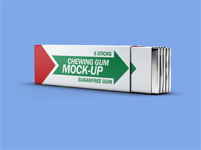 口香糖包装样机