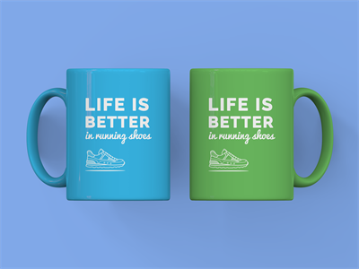 马克杯LOGO贴图瓷杯茶杯样机