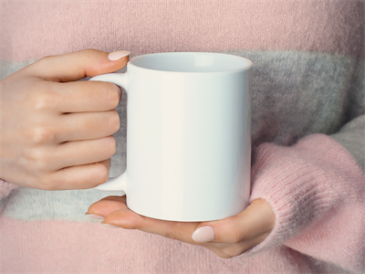 水杯茶杯马克杯咖啡杯瓷杯杯子贴图样机