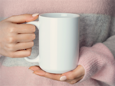 水杯茶杯马克杯咖啡杯瓷杯杯子贴图样机