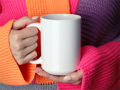 水杯茶杯马克杯咖啡杯瓷杯杯子贴图样机