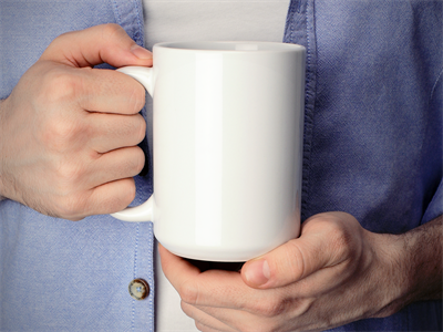 水杯茶杯马克杯咖啡杯瓷杯杯子贴图样机