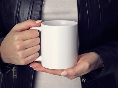 水杯茶杯马克杯咖啡杯瓷杯杯子贴图样机