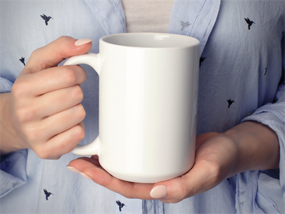 水杯茶杯马克杯咖啡杯瓷杯杯子贴图样机