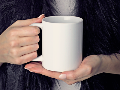 水杯茶杯马克杯咖啡杯瓷杯杯子贴图样机