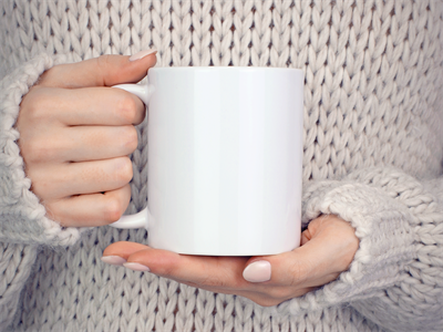 水杯茶杯马克杯咖啡杯瓷杯杯子贴图样机