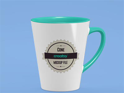 水杯茶杯马克杯咖啡杯瓷杯杯子贴图样机