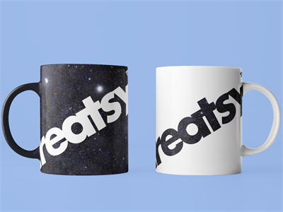 水杯茶杯马克杯咖啡杯瓷杯杯子贴图样机