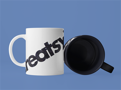 水杯茶杯马克杯咖啡杯瓷杯杯子贴图样机