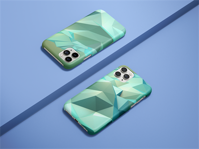 iphone11pro手机壳贴图贴图样机