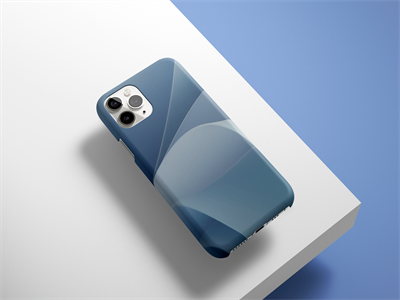 iphone11pro手机壳贴图贴图样机