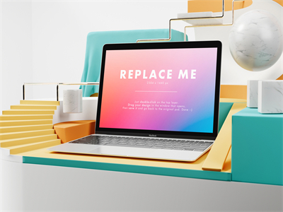 苹果电脑Macbook样机