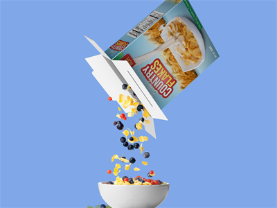 食品纸盒包装样机