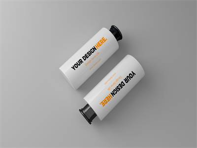 洗发水沐浴露瓶子样机