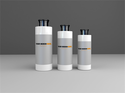 洗发水沐浴露瓶子样机