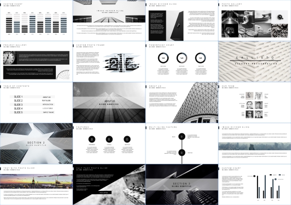 高级感国外欧美简约极简毕业答辩工作总结汇报ppt模版