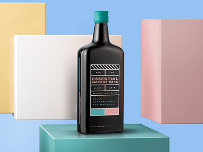 酒瓶玻璃瓶样机