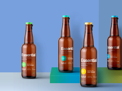 玻璃瓶啤酒瓶样机