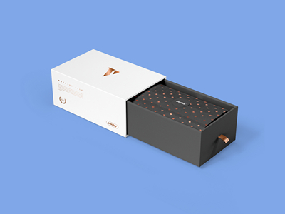 高贵套装礼盒纸盒系列样机