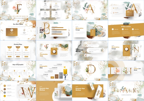 高级感国外欧美简约极简毕业答辩工作总结汇报素材ppt模版