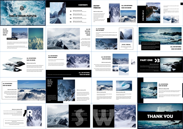 高级感国外欧美简约极简毕业答辩工作总结汇报素材ppt模版