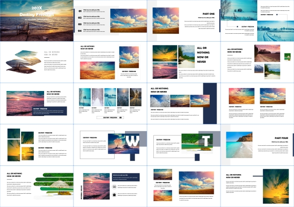 高级感国外欧美简约极简毕业答辩工作总结汇报素材ppt模版