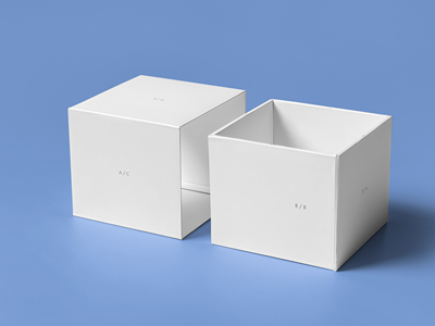 方形包装盒样机