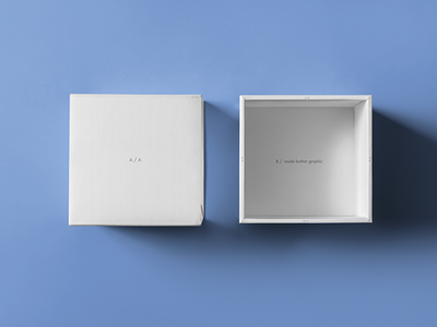 方形包装盒样机