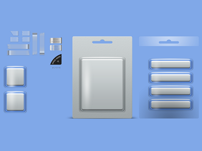 电池类包装样机