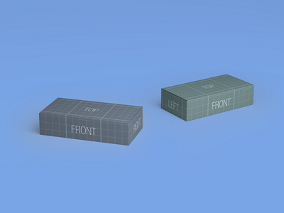 各种大小盒子样机