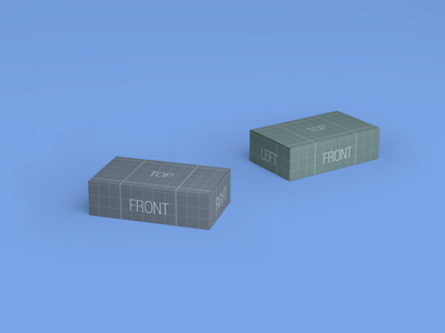 各种大小盒子样机