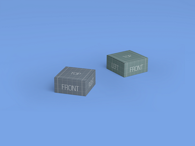 各种大小盒子样机