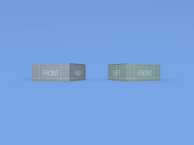 各种大小盒子样机