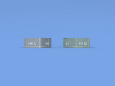 各种大小盒子样机