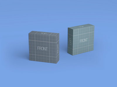 各种大小盒子样机