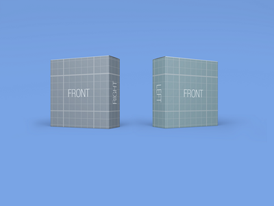 各种大小盒子样机