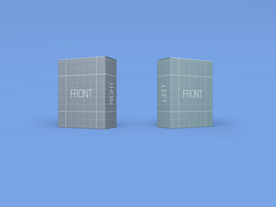 各种大小盒子样机