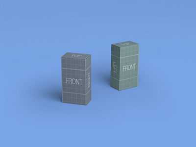 各种大小盒子样机