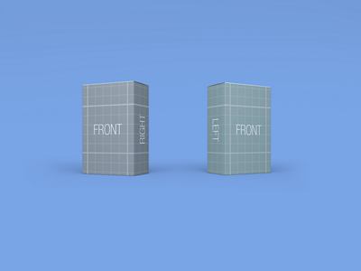 各种大小盒子样机