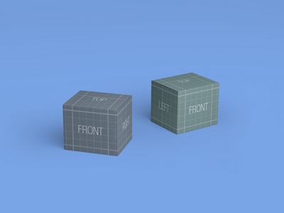 各种大小盒子样机