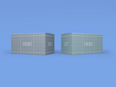 各种大小盒子样机