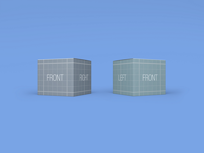 各种大小盒子样机