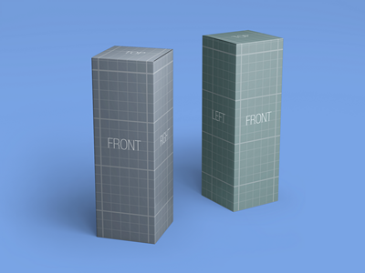 各种大小盒子样机