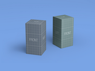 各种大小盒子样机