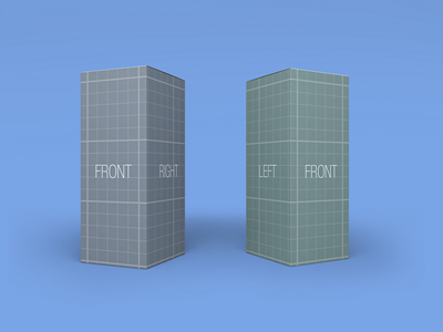 各种大小盒子样机