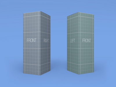 各种大小盒子样机